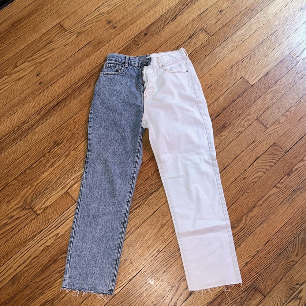 High Rise Straight Jeans